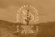 Solara - Hand Drawn Southwest Font, a Handwritten Font by Surplus Type Co (Thumbnail 2 of 11)