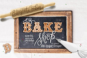 Ez Bake Shop - Cookie Lettering, a Decorative Illustration by kimpanella (Thumbnail 1 of 5)