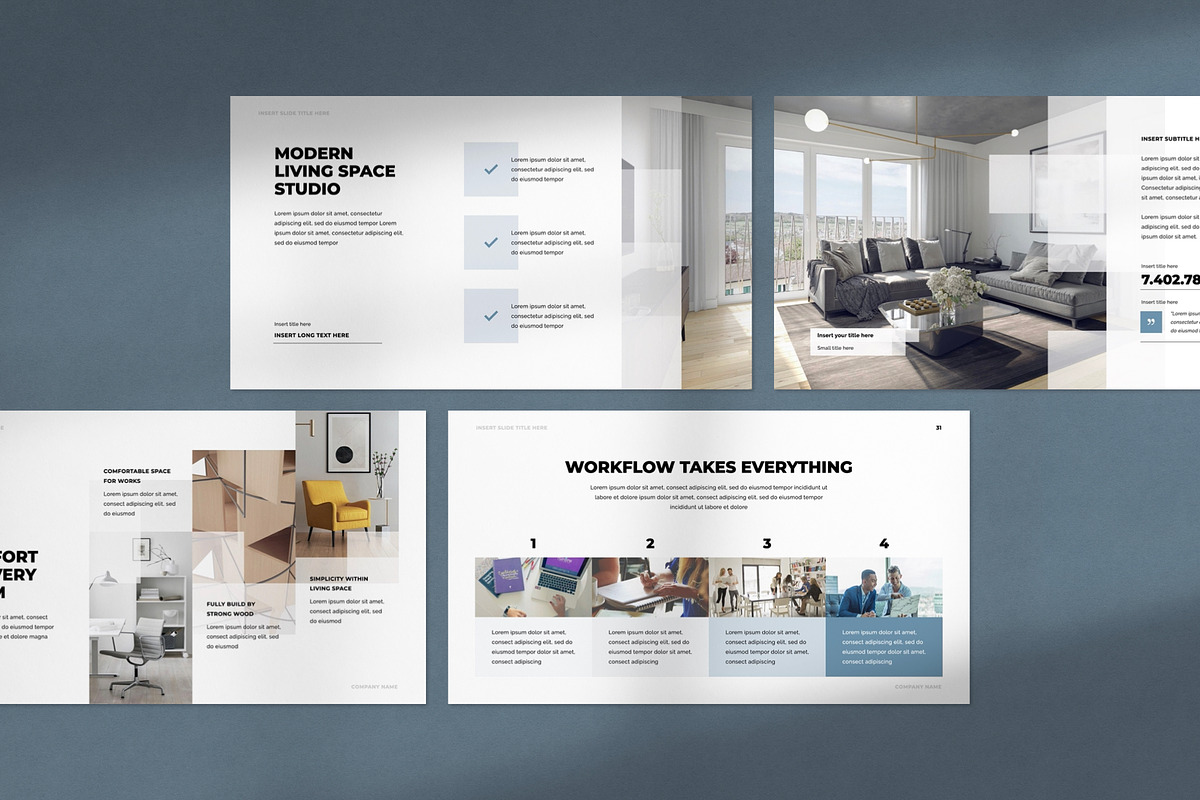 Poly Animated PowerPoint Template, a Presentation Template by Creathrive Design (Photo 4 of 10)