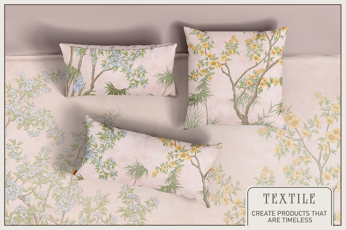 Fresco collection Chinoiserie, a Wallpaper Graphic by Natalia0307 (Photo 11 of 11)