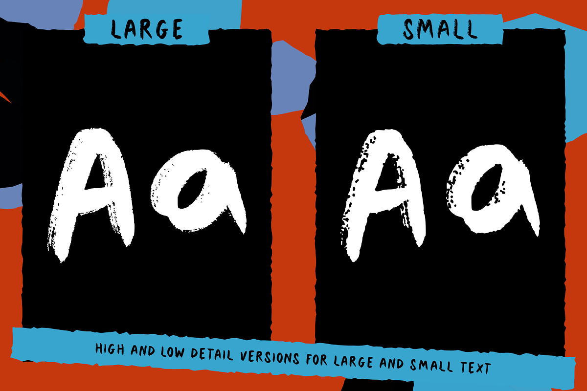 Heavy Handed Handmade 4 Font Family, a Handwritten Font by Maker Fonts (Photo 3 of 13)