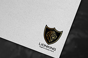 Geometric Lion Head Logo Design, a Branding & Logo Template by YUDesignStore (Thumbnail 6 of 7)