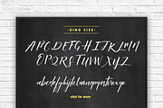 King Size Font, a Script Font by Ivan Rosenberg (Thumbnail 8 of 8)