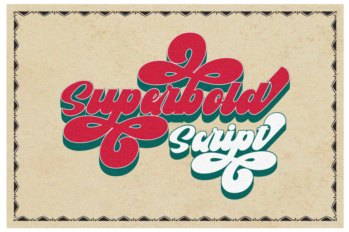 Vintage Retro Font - Pradis, a Script Font by Letter Fresh (Photo 9 of 10)