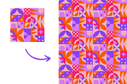 Neo Geo Abstract Geometric Pattern, a Pattern Graphic by ItsReksita Pattern (Thumbnail 7 of 10)