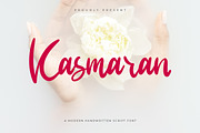 Kasmaran - Modern Handwritten Script, a Script Font by Samtiv Studio (Thumbnail 1 of 7)