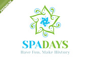 Spa Days Logo, a Branding & Logo Template by Web Design Label (Thumbnail 1 of 5)