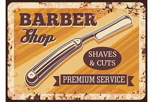 Shaving Razor Blade, Barber Shop