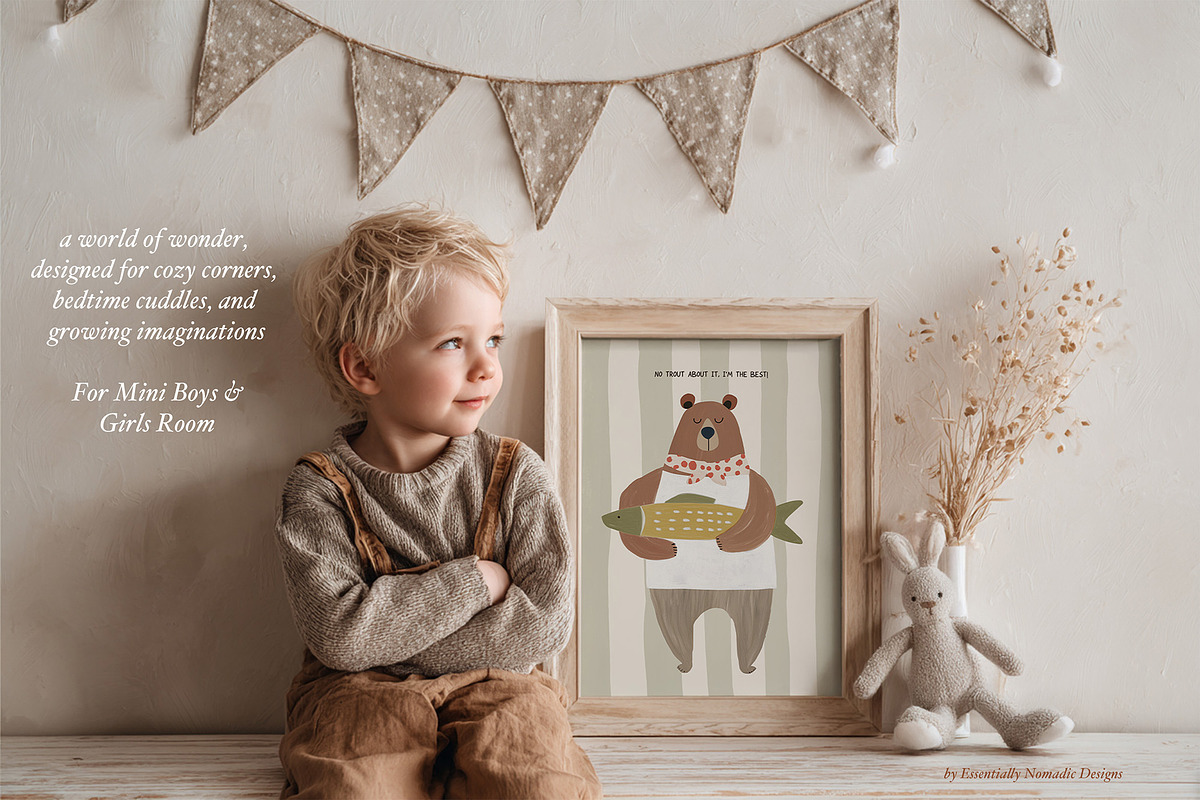 100 Nursery Prints - Made for Minis, a Background Graphic by Essentially Nomadic (Photo 4 of 12)