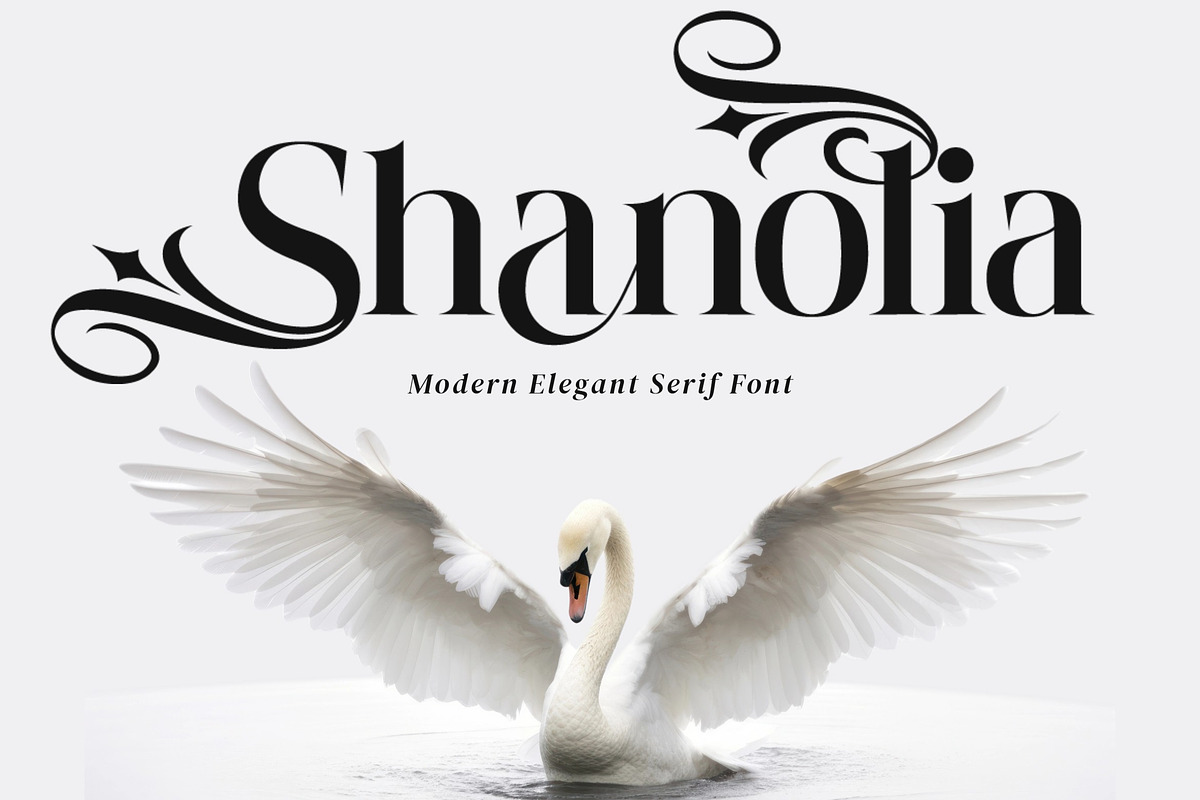 Shanolia for Luxury Branding, a Serif Font by Glyphminds Studios (Photo 1 of 10)