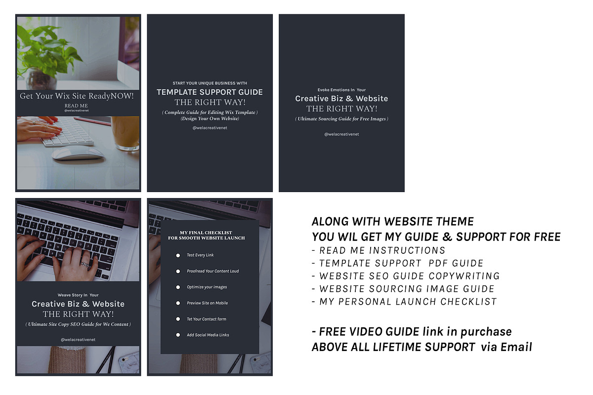 Ecommerce Wix Studio Template Charm, a Wix Template by Design Unique (Photo 8 of 8)