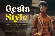 Gellatik - Retro Serif Font, a Serif Font by Jimoji (Thumbnail 5 of 7)