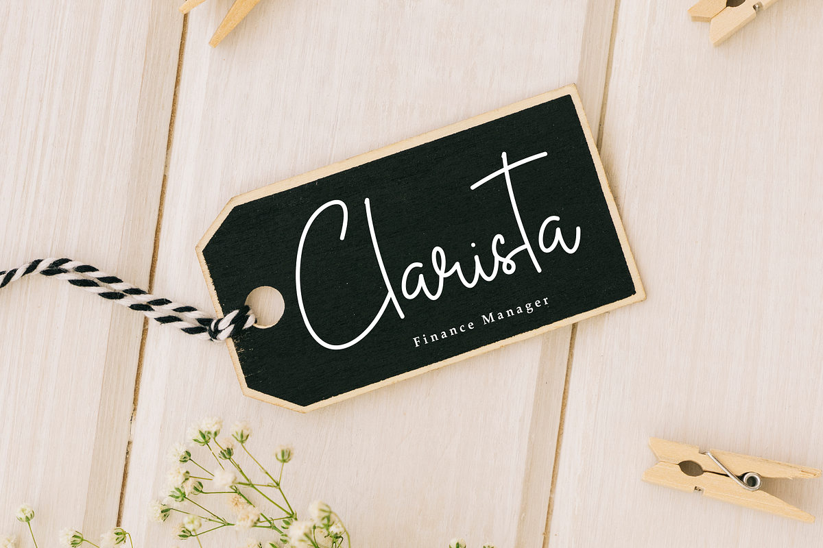 Rainy Morning | Script Font, a Handwritten Font by Scratchones (Photo 4 of 8)