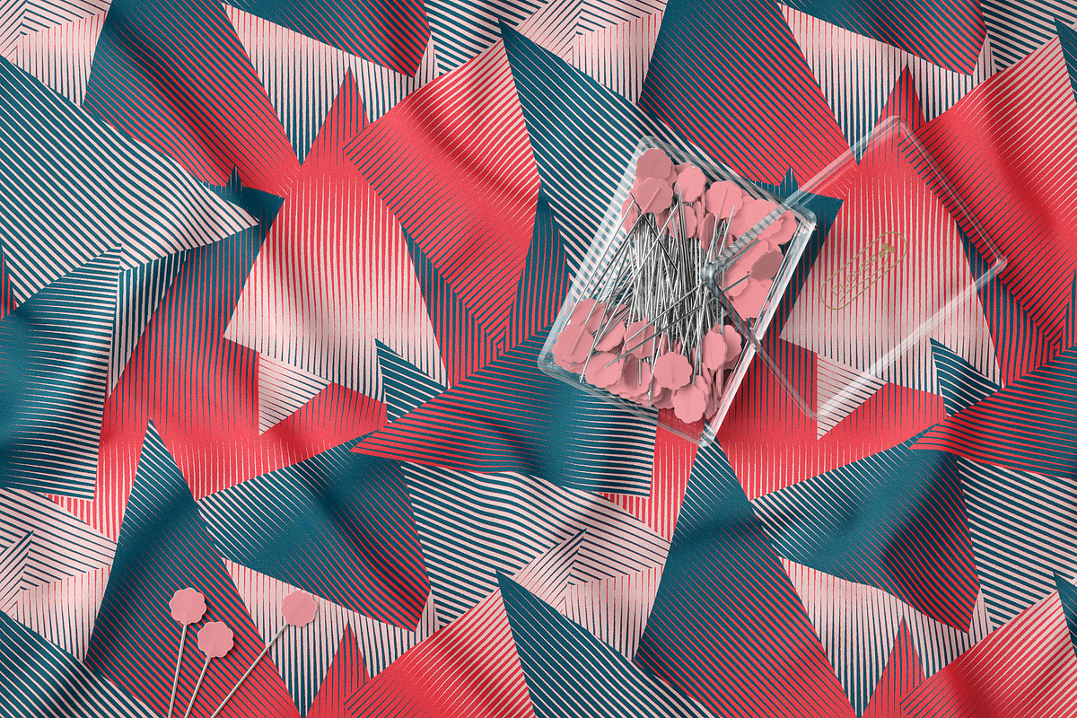Abstract Triangle Geometric Pattern, a Pattern Graphic by StudioGlouna (Photo 9 of 9)