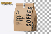 Coffee Bag Packaging Mockup PSD, a Packaging Mockup by pixelmock (Thumbnail 4 of 19)