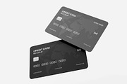 Realistic Floating Credit Card Mock, a Product Mockup by graphypix (Thumbnail 4 of 4)