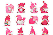 74 Gnomes Stickers and Clip art, a Person Illustration by Boo Guevara Shop (Thumbnail 5 of 14)