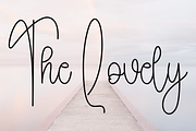 Waterfall, a Handwritten Font by InermediaSTUDIO (Thumbnail 6 of 8)