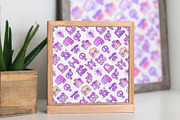 Feminism Patterns Collection, a Pattern Graphic by Alex Blogoodf (Thumbnail 3 of 9)
