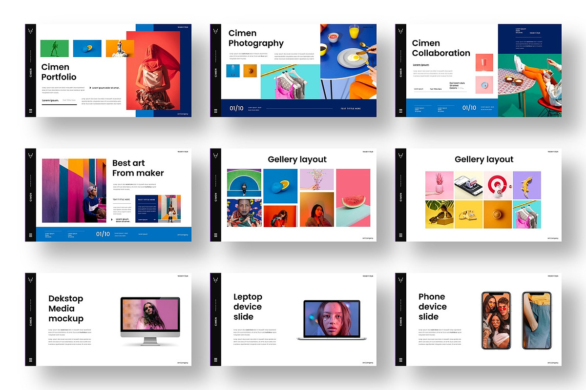 Cimen - Business Google Slide, a Presentation Template by Dens Creative Studio (Photo 4 of 6)