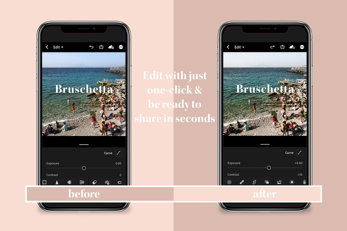 Bella Italia Lightroom Mobile Preset, an Action Add-On by in between details (Photo 4 of 14)