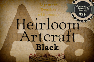 Black Heirloom Artcraft