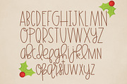 Figgy Pudding Font, a Sans Serif Font by Miss Kate (Thumbnail 2 of 3)