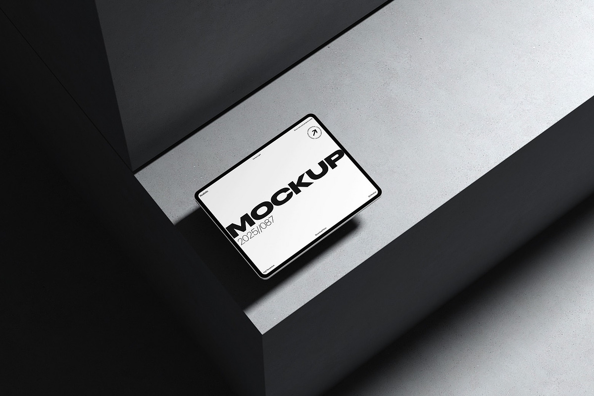 Tablet Mockup Collection, an iPad Mockup by kreatifreya (Photo 5 of 6)
