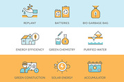 45 Environment & Eco Friendly Icons, an Outline Icon by kucingklawu (Thumbnail 4 of 7)