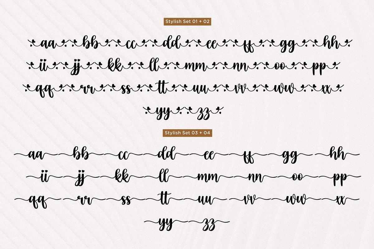Eilysa Luise, a Script Font by Essentials Studio (Photo 8 of 11)