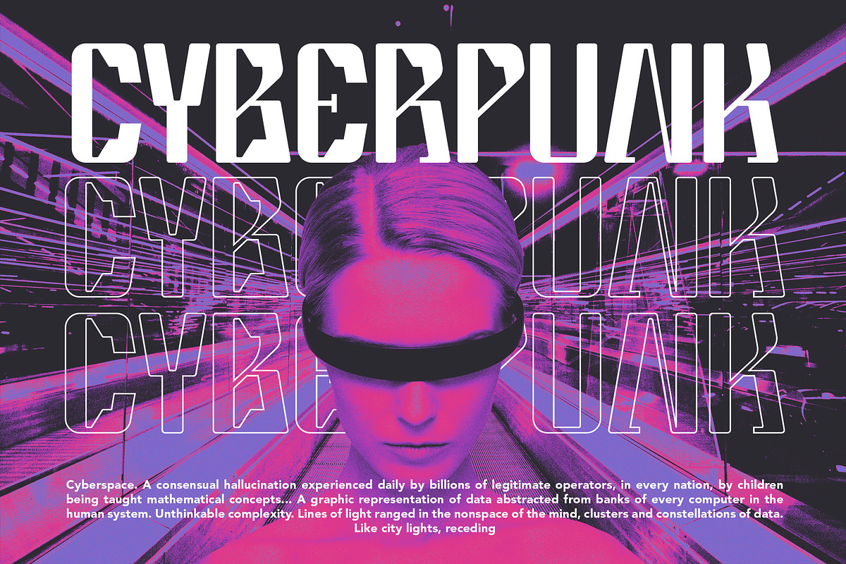 Bulzing - Futuristic font, a Slab Serif Font by Dryy.type (Photo 10 of 10)