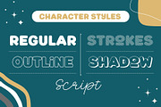 Fox Joliette and Fox Nibbly Font, a Handwritten Font by Fox7 By Rattana (Thumbnail 2 of 14)