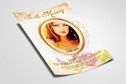 Memorial & Funeral Flyer Templates, a Flyer Template by Business Flyers (Thumbnail 2 of 3)