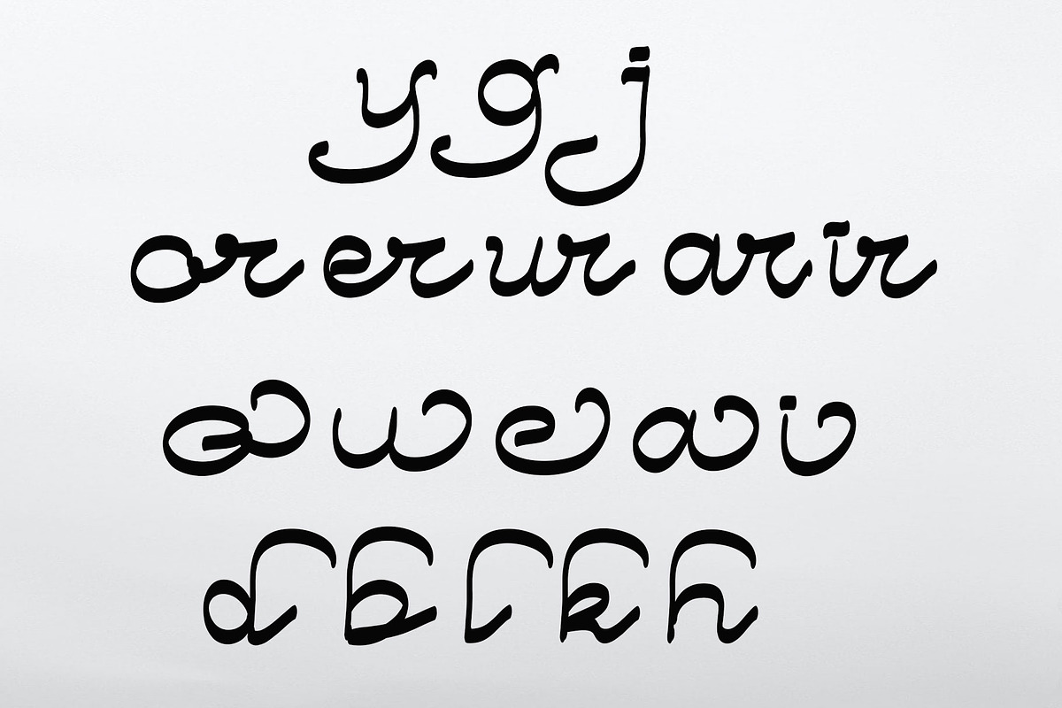 Thinki Lathing, a Script Font by Canden Meutuah (Photo 5 of 7)