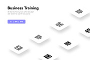 Business Training Icons, a Duotone Icon by HacaStudio (Thumbnail 1 of 3)