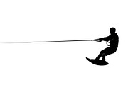 Water Ski Silhouette Vector Bundle, an Illustration by Designs_River (Thumbnail 10 of 51)