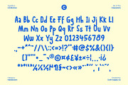 CS Mortise – Fun Handwritten Font, a Font by Craft Supply Co. (Thumbnail 8 of 8)