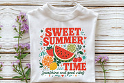 Sweet Summer Time Sublimation PNG, a Seasonal Illustration by DreamPrint404 (Thumbnail 2 of 6)