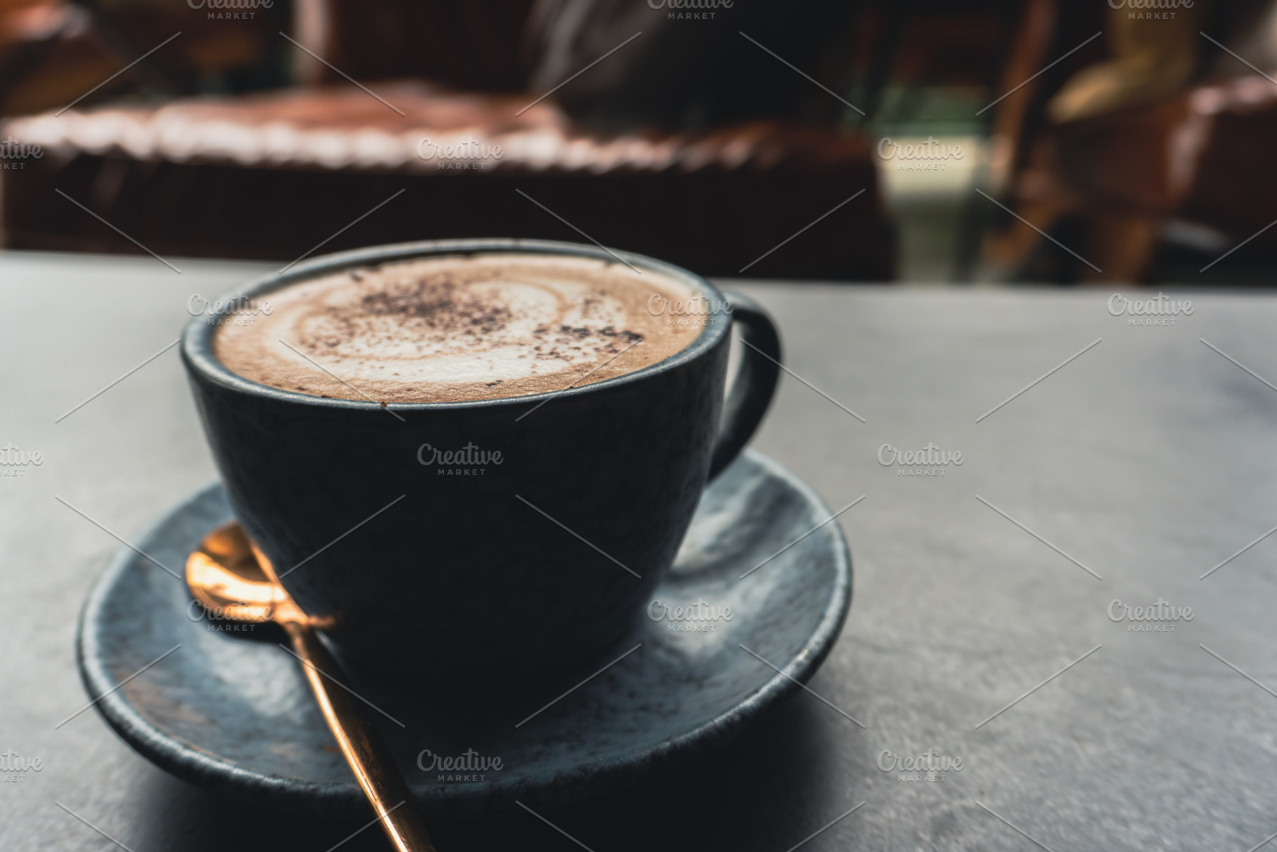 Cup of cappuccino, a Food & Drink Photo by AMMi