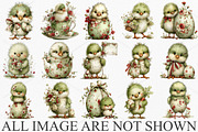 Whimsical Easter Chick Clipart PNG, a Seasonal Illustration by Canvas Craft (Thumbnail 3 of 7)