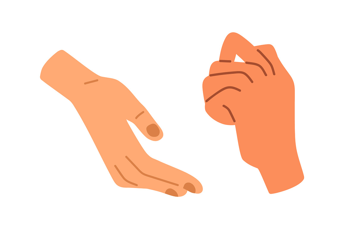 Hands of diverse people set, a Person Illustration by Good Studio (Photo 15 of 15)