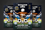 Football Flyer Templates, a Flyer Template by AfzaalGraphics (Thumbnail 1 of 4)
