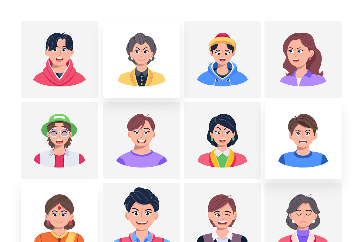 Faces People Vectors, an Emoji Icon by Vectors Market (Photo 5 of 6)