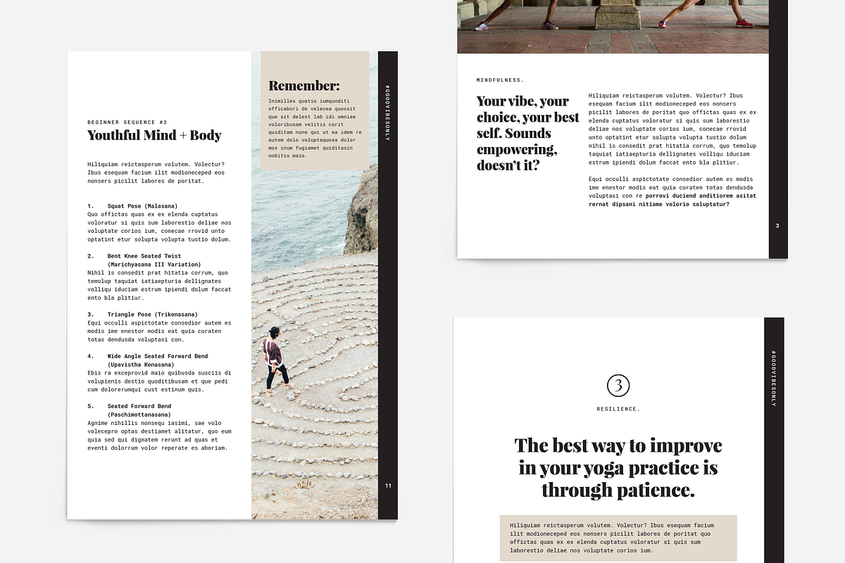 Yoga Modern Ebook Template, a Magazine Template by Providence Studio (Photo 4 of 5)