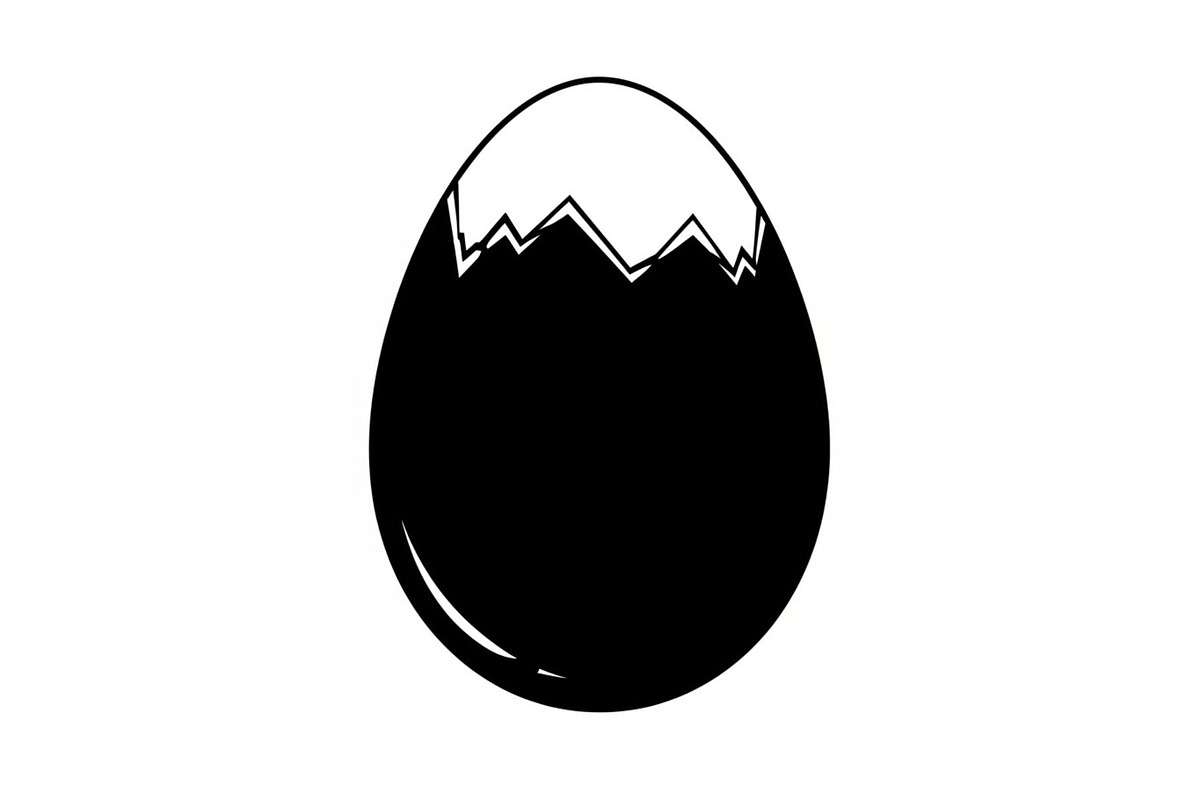 50 Cracked Egg Shell Silhouette, an Illustration by musafir_fashion (Photo 11 of 55)