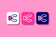 Letter C Love Heart Romance Logo, a Branding & Logo Template by ika trisiana (Thumbnail 5 of 5)
