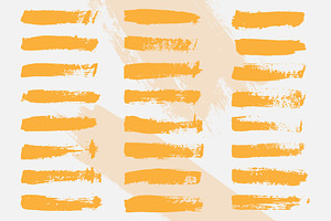 Grunge Brush Strokes Collection