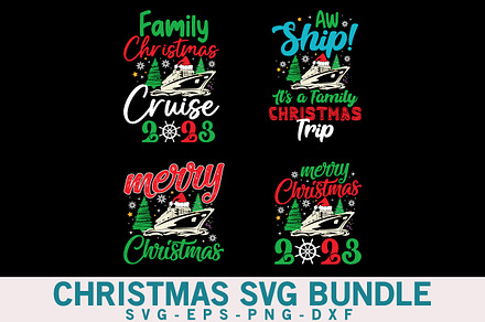 Christmas Cruise SVG Bundle, Cruise