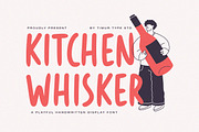 Kitchen Whisker Font, a Handwritten Font by Timurtype (Thumbnail 1 of 7)