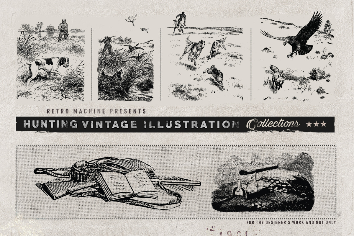 Vintage Bundle 2500+ Free Update, an Animal Illustration by Retro Machine (Photo 161 of 170)